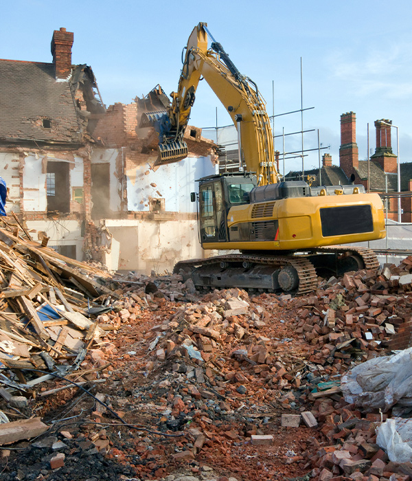 Des travaux de démolition en toute sécurité à Groslay (95410) dans le Val d'Oise (95)